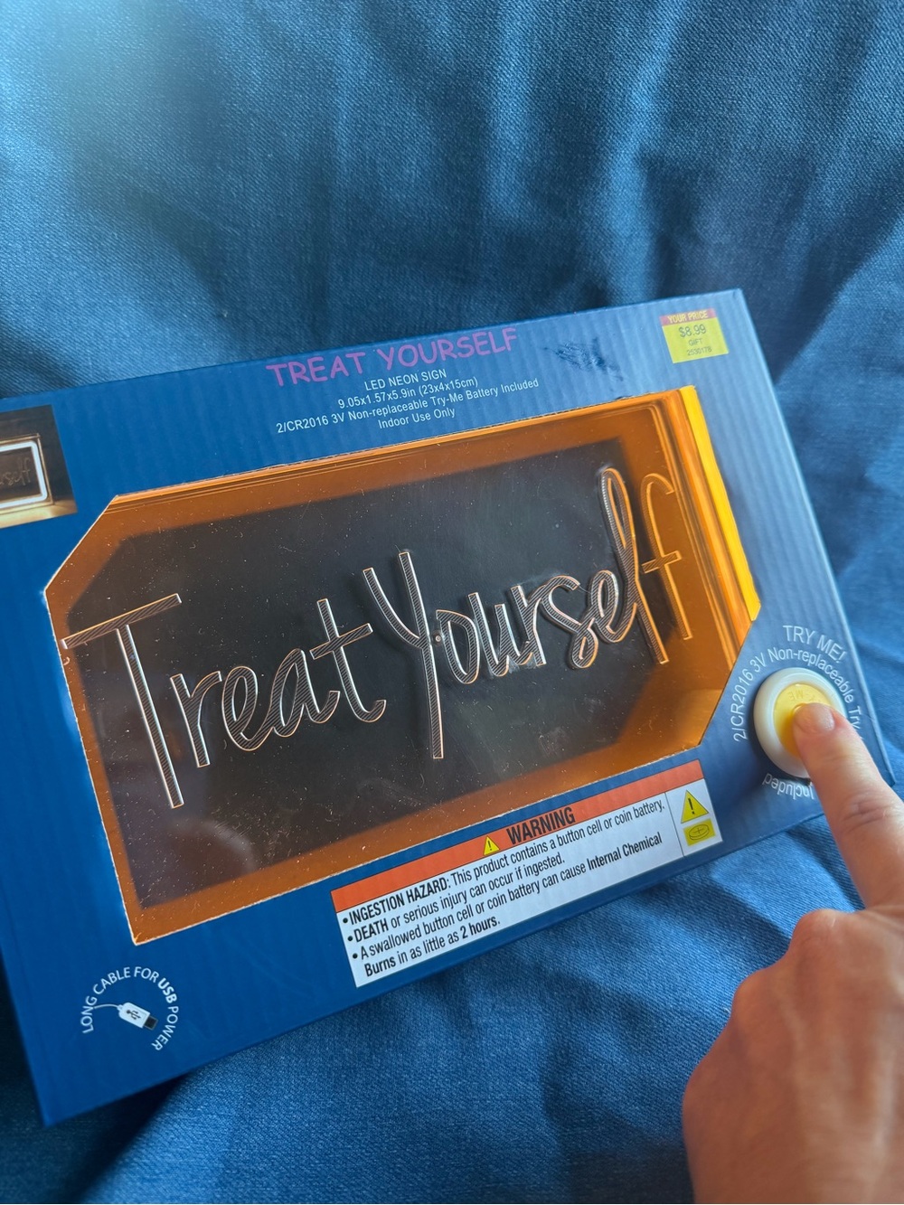 Treat Yourself LED Neon Sign - Hobby Lobby